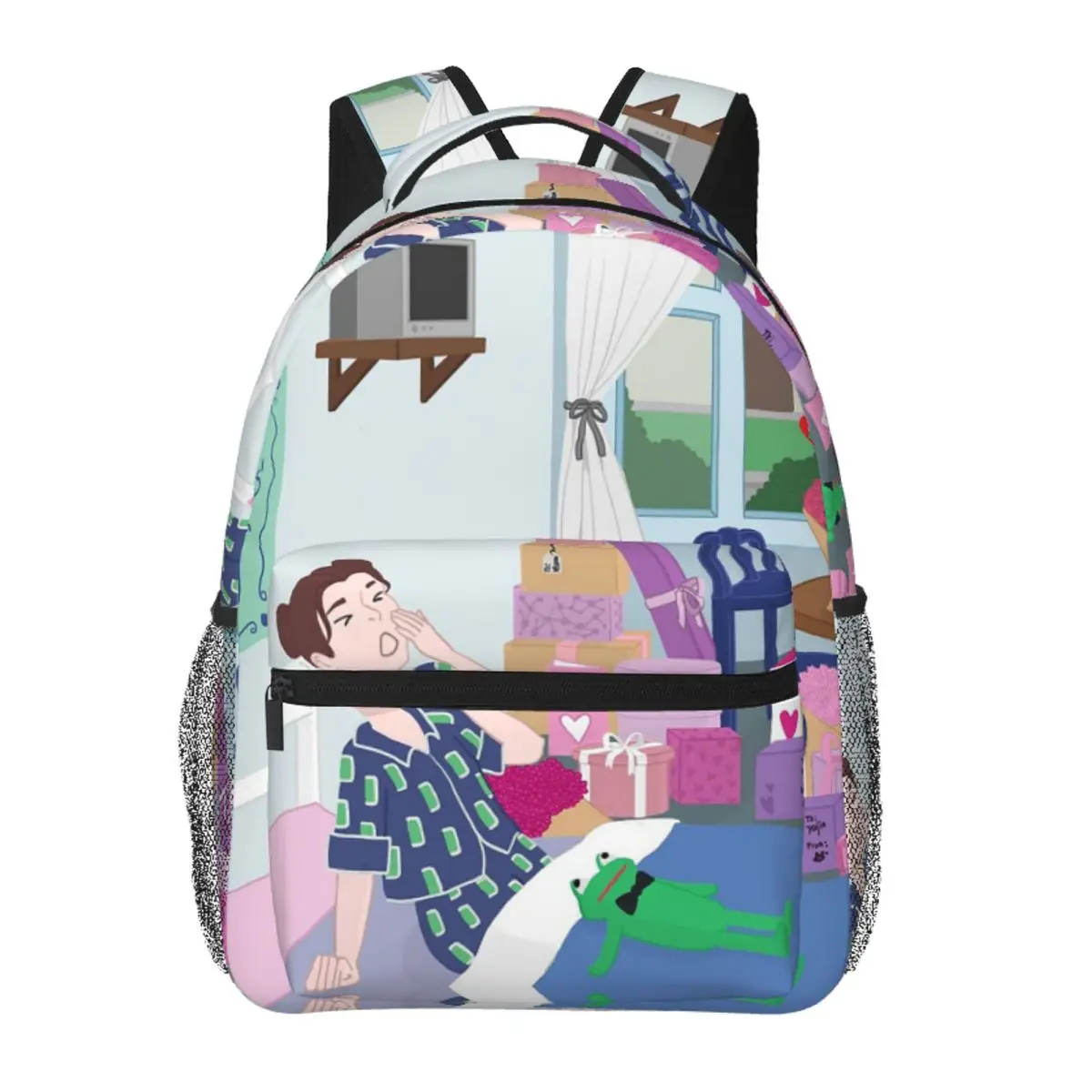 

Yeojin. Backpack Student BookBag Children School Bag Laptop Shoulder Bags for Men Women