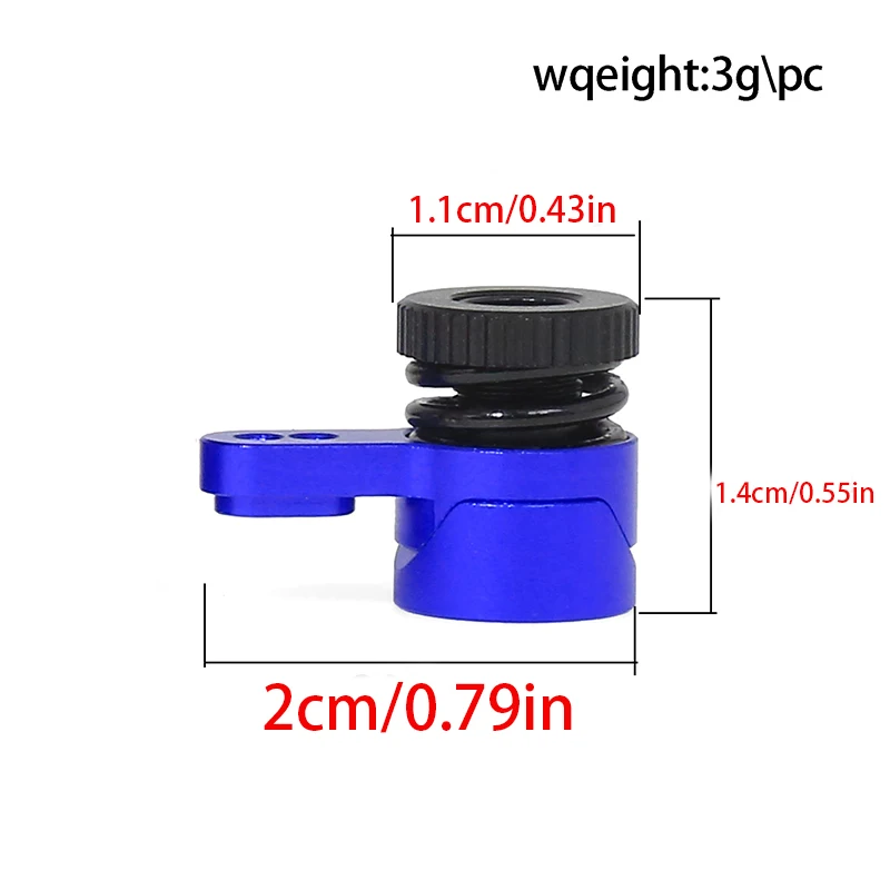 Servo Arm 25T Spring Loaded for ARRMA Typhon Grom Granite LOSI Mini LMT Axial Capra 1 18 RC Car Upgrade Parts