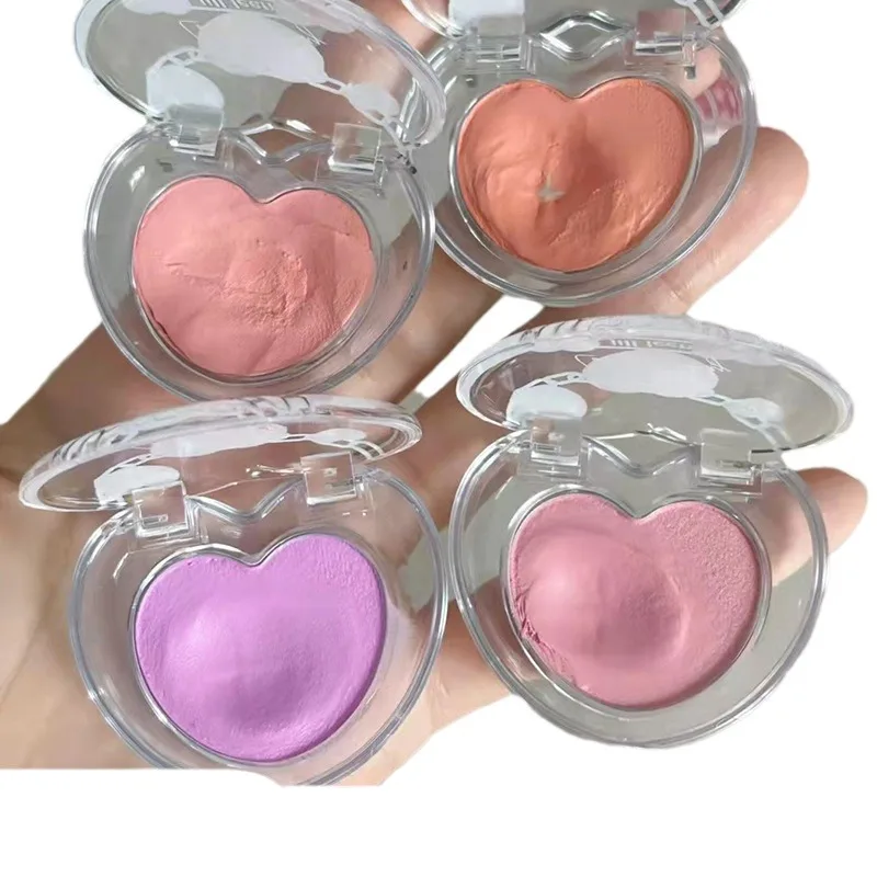 JILL LEEN Love Blush Clay Cream Single Colour Highlighting and Contouring Blush Purple Blush Blue Matte Highlighting Expansion