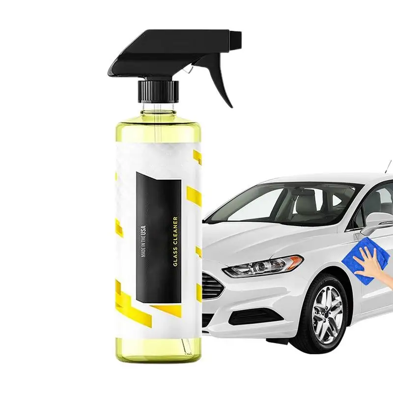 Glazen voorruitreiniger Auto-onderhoud Polijstspray Draagbare spiegelreiniging Polijstspray voor autovrachtwagens thuis