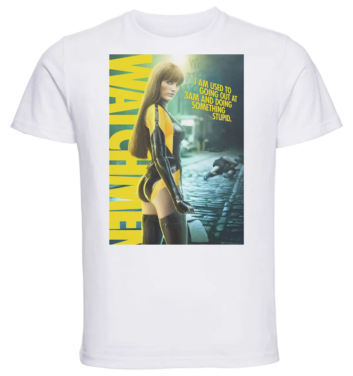 T-shirt Unisex - White - Watchmen Spettro