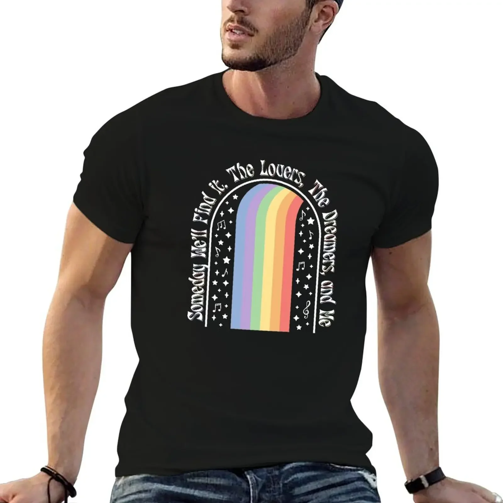 ROYGBIV Connection T-Shirt customizeds essential t shirt graphic t shirt vintage Men's t-shirt