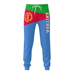 Mens Sweatpants Eritrea Flag Eritrean Pants with Pockets Joggers Soccer Football Multifunction Sports Sweat With Drawstring