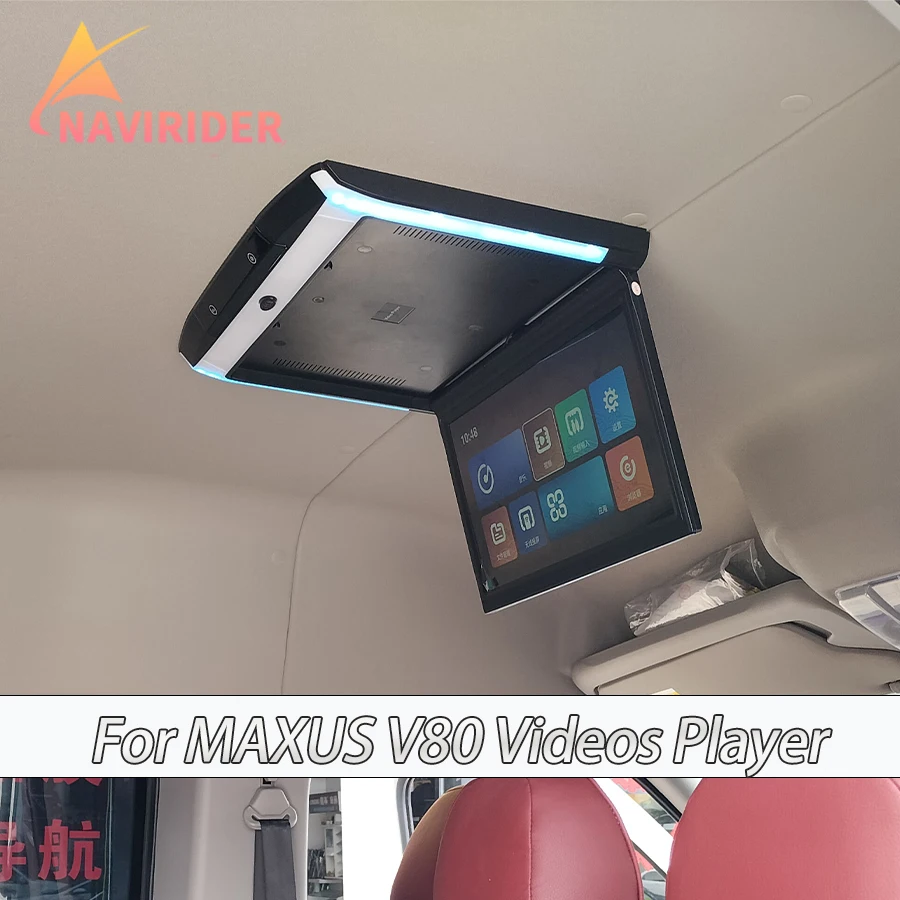 11.6''  For MAXUS V80 MP5 Ceiling Monitor Multimedia Video Player Universal Roof Ceiling Monitor Car With HDMI Input WIFI