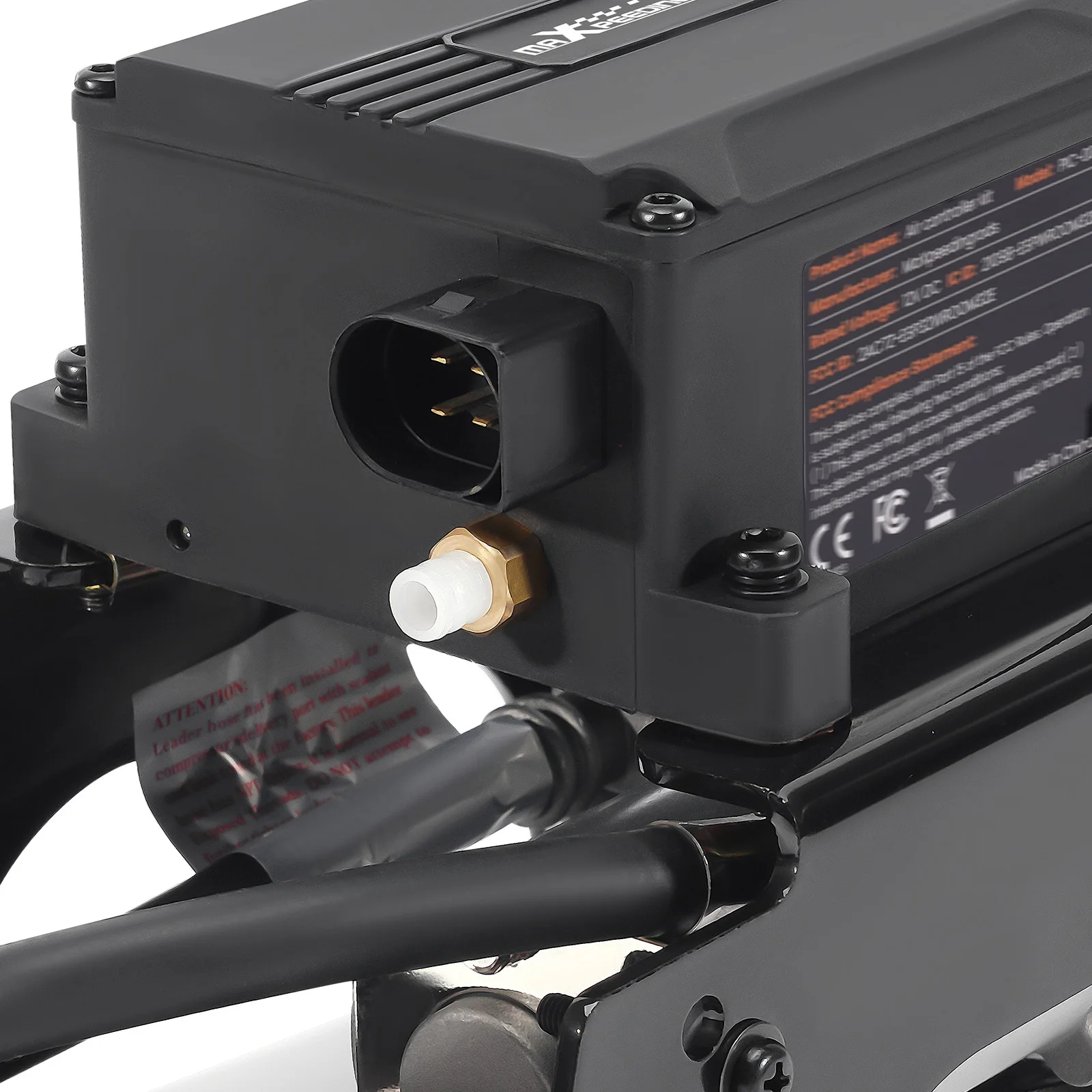 Wireless Air Shock Controller Kit Air Spring Bag Kit 120 Psi Max for Trailers Vans