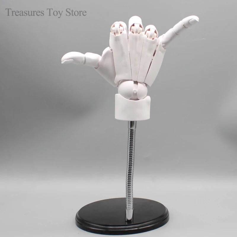 1/1 Movable Finger Bionic Hand Model Drawing Comic Art Props Realistic Supermode Body Accessory Collection Decoration Toy Gift