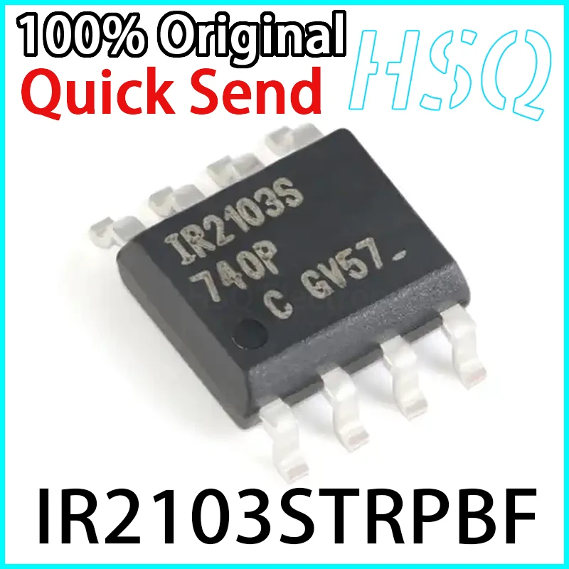 5PCS New Original IR2103STRPBF IR2103S SOP8 Half Bridge Gate Driver Chip IC