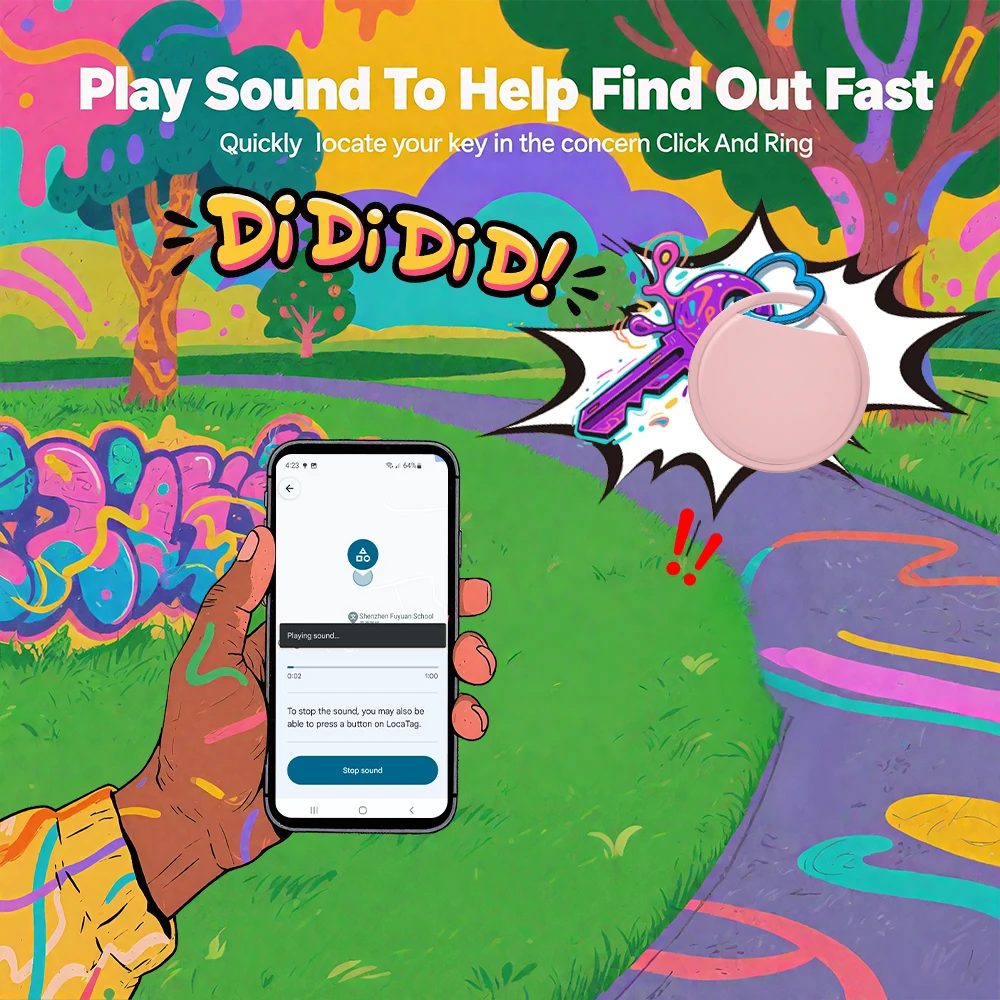 جهاز تعقب لمسافات طويلة لتحديد المواقع بعيدًا لنظام Android Google Find Hub إلى العلامة الذكية لهاتف Samsung Xiaomi Pixel Vivo GMS