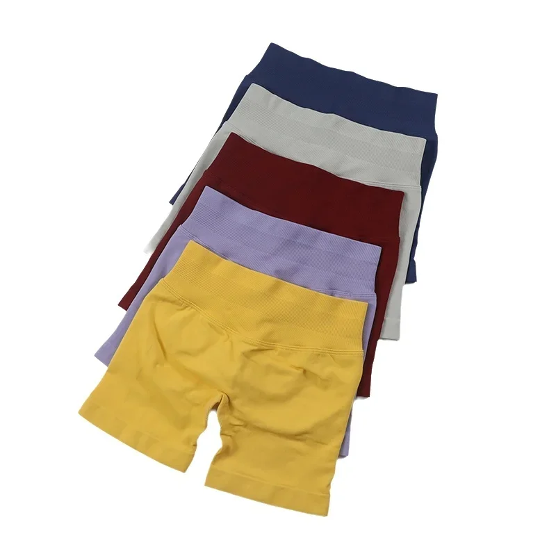 Czguke bici Fitness shorts pantalones cortos de alta elasticidad pantalones cortos ajustados sin costura pantalones cortos ajustados para correr pantalones cortos elásticos