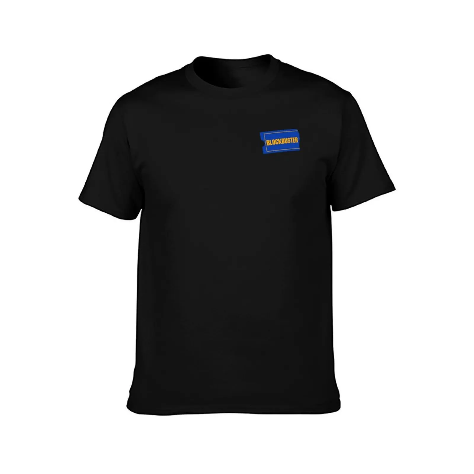 Blockbuster T-Shirt Summer Casual Cotton Tee Oversized Streetwear Tops Vintage Graphic Print Loose Fit Short Sleeve