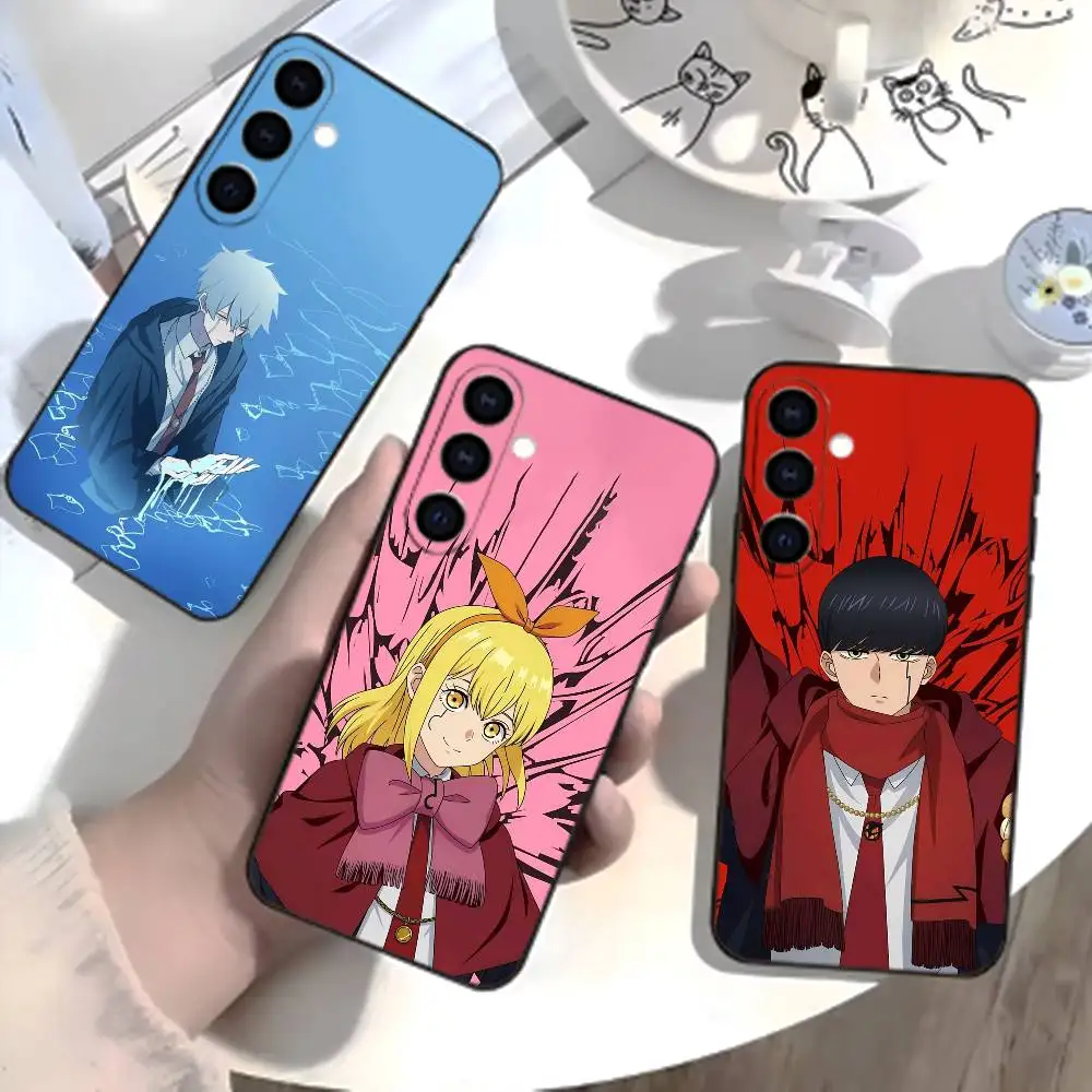 

H-Lance Crown Phone Case For Samsung Galaxy A73,21,22,32,71,53,52,51,80,5G Soft Black Cover