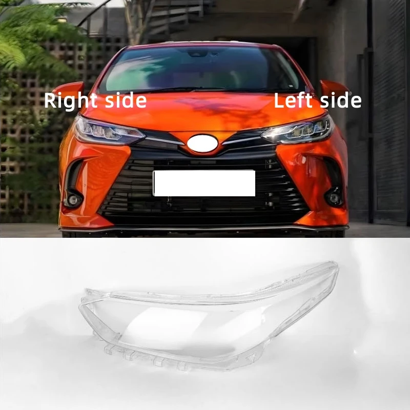 

Для TOYOTA Vios Yaris 2018 2019 2020, сменная линза для фар, чехол для фары, стекло фары