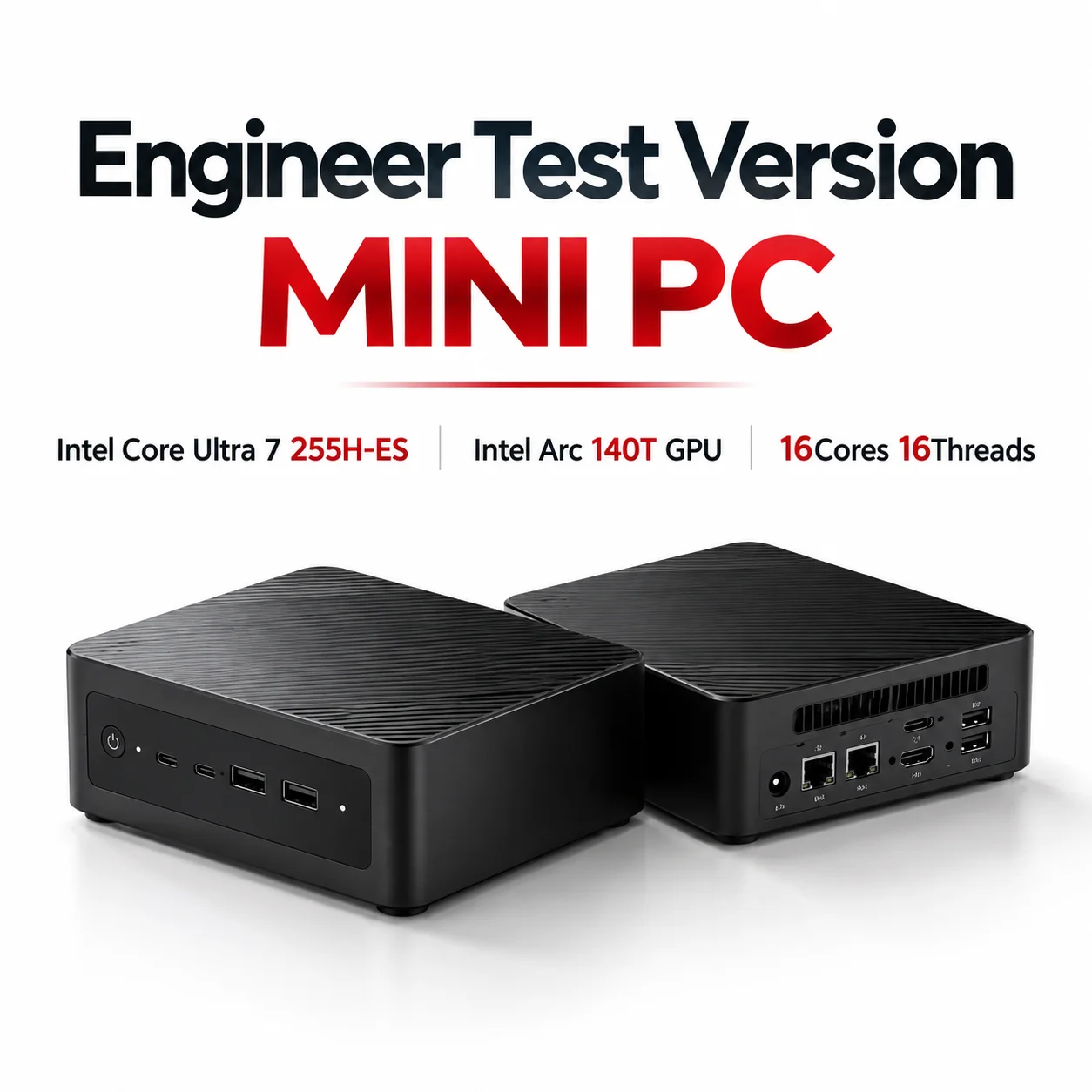 Mini PC Ultra 5 235H ES Windows 11 Pro DDR5 NVMe SSD