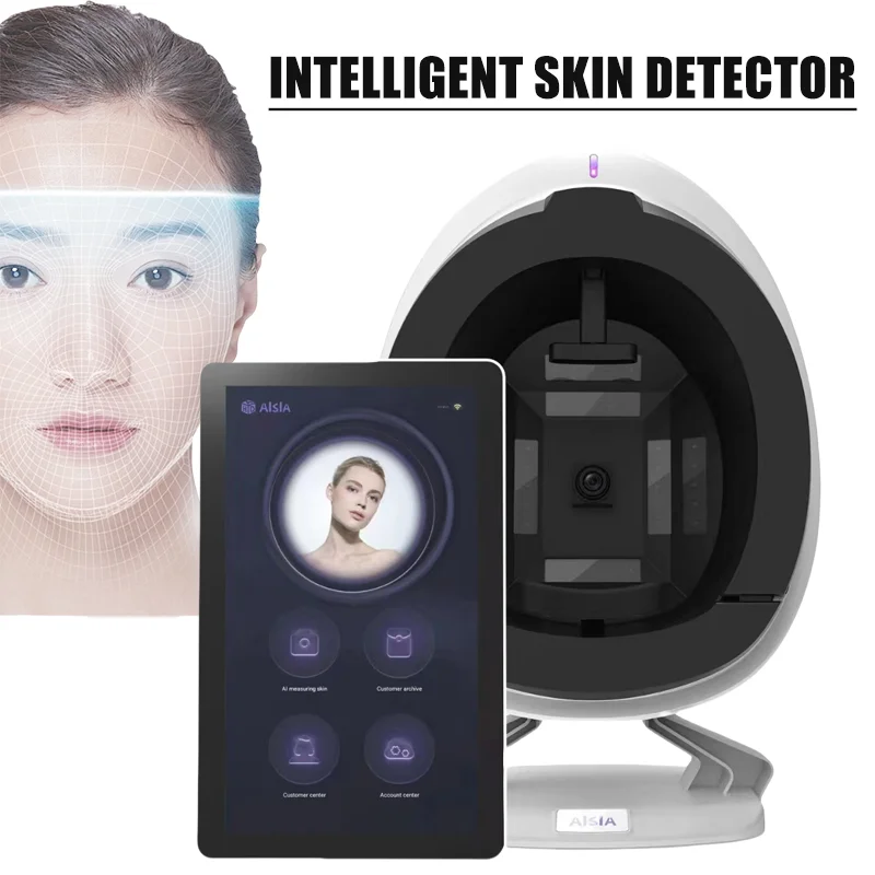 

2024 Newest 3D Skin Diagnosis System 36 Million Pixels Facial Analysis Machine Skin Moisture Detection Analyzer Salon Use Device