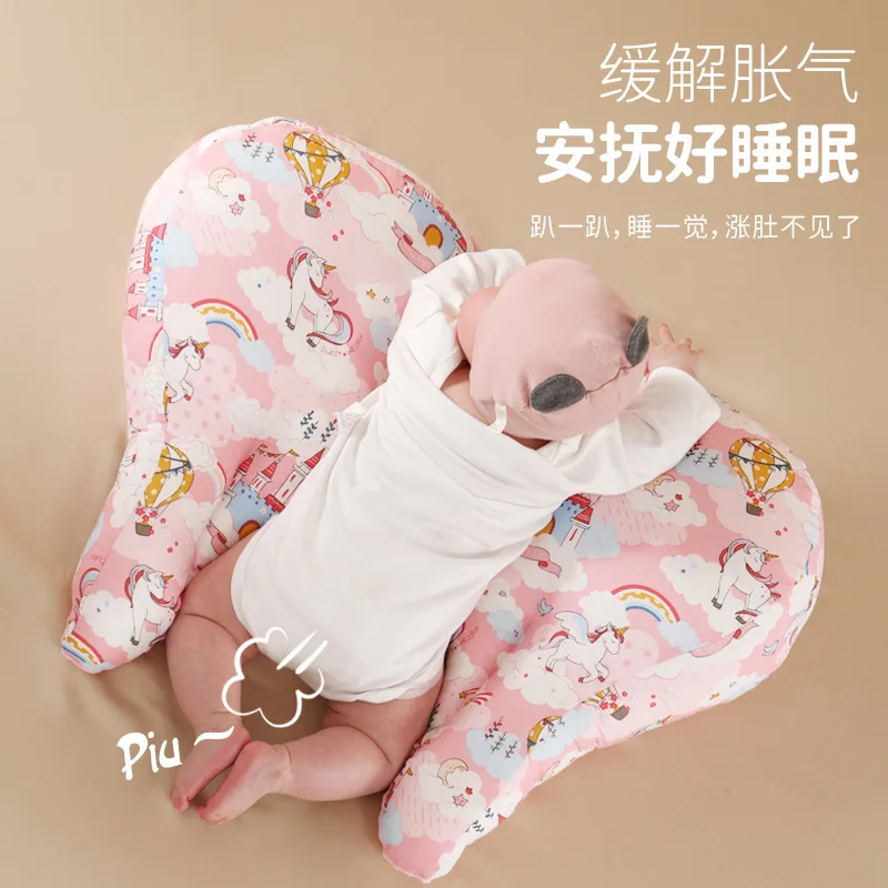 Newborn Breastfeeding Pillow Four Seasons Universal Double-sided Lumbar Support U-shaped Cushion Baby Auxiliary Exercises Pillow