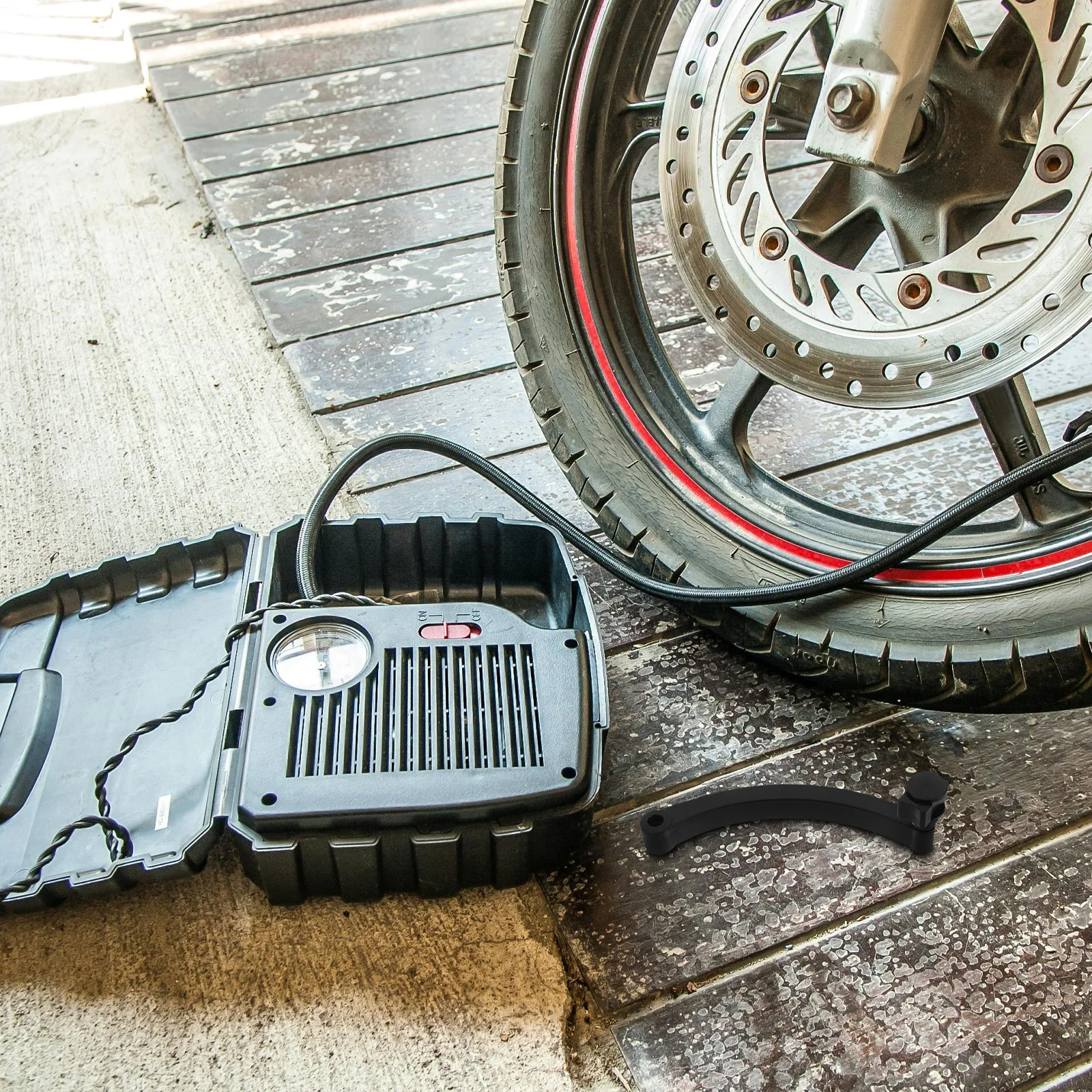 

Universal Tire Balancer Handle for Cars Trucks Motorcycles Durable Plastic Measurement Wheel Distance Tool Auto Repair for DIY