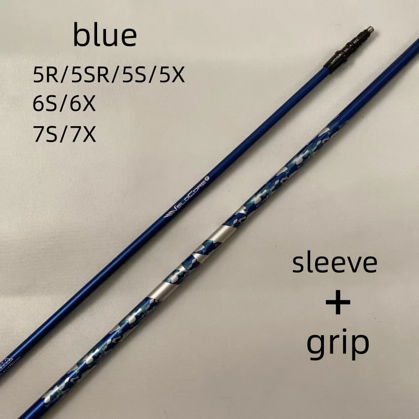 

2025 New Golf Shaft blue 5/6/7 R/SR//S/X Flex Graphite driver and Wood Shafts Free Assembly Sleeve and Grip