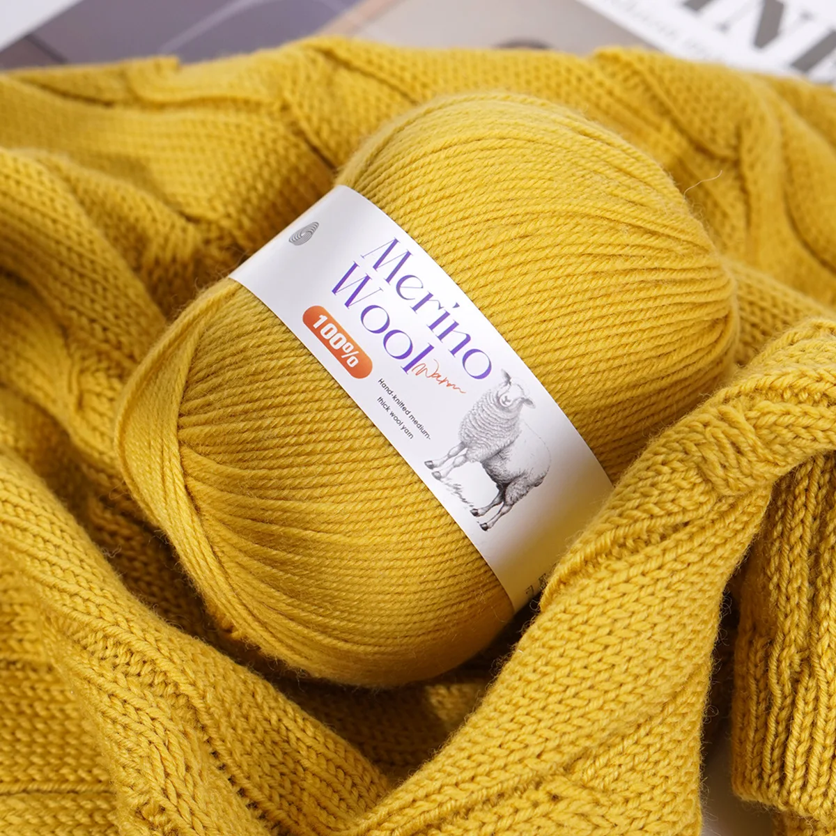 100G Merino Yarn Me…