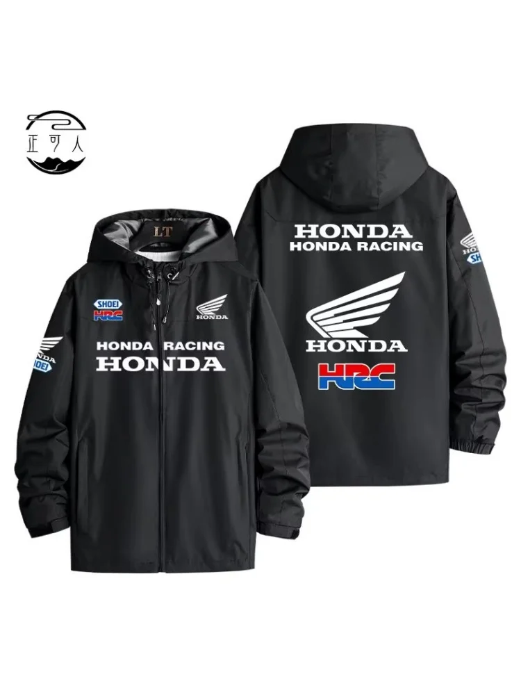 AliExpress Honda motorcycle hooded assault suit CBR cycling enthusiast jacket for men