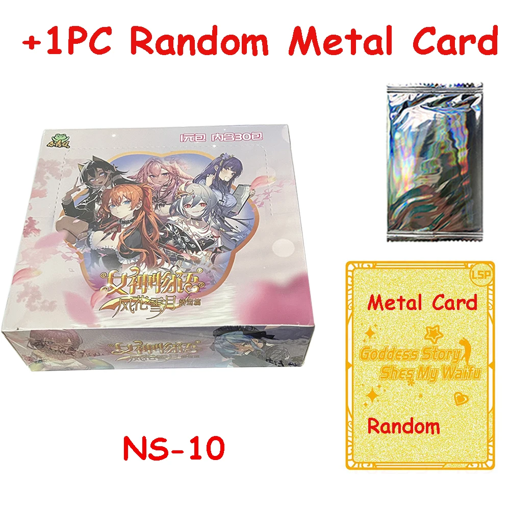 New Goddess Story Ns10 SER Rare Card Booster Box Collection Girl Party Swimsuit Bikini Anime Tcg Game Christmas Children's Toy