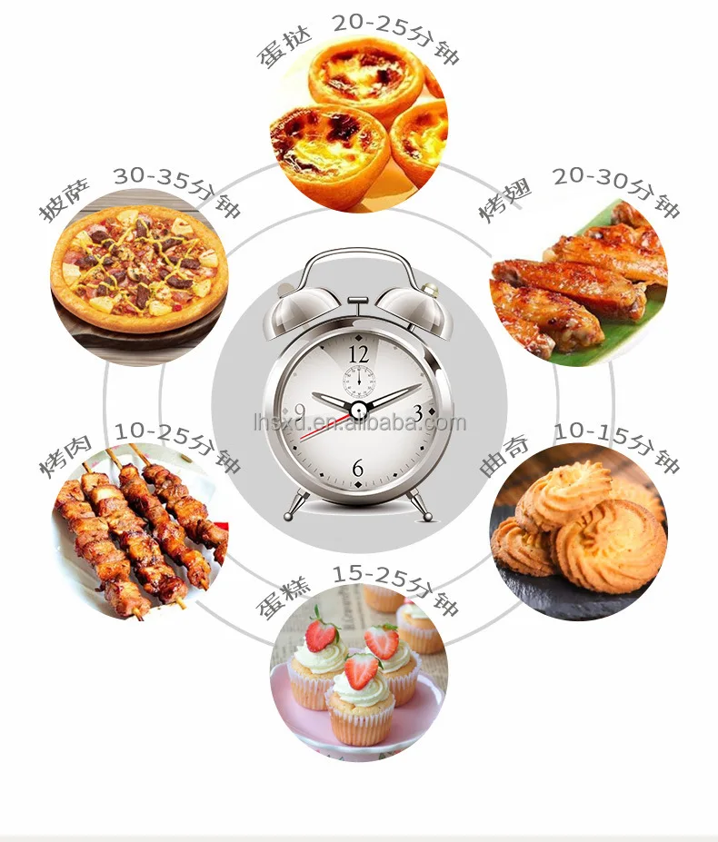 4 Trays Bread Oven Commercial  Automatic Spray Oven Biscuit Cake Pizza Hot Blast Oven