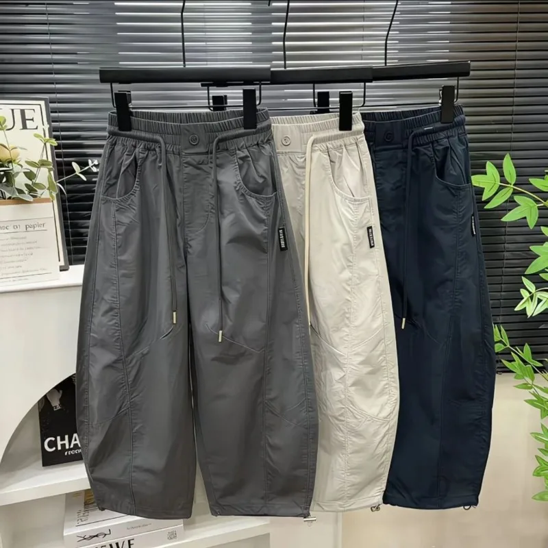 UNITIM Sommer-Overalls für Kinder, Jungen, dünn, atmungsaktiv, für Jungen im Teenageralter, vielseitig einsetzbar, für 3–14 Jahre, lange Hosen für Jungen, Teenager-Hosen – Detail 1