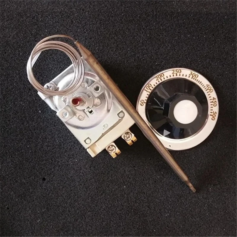 

Adapted for Pizza Oven Thermostat Thermostat Switch Knob Temperature Control High Temperature 500 Degree Electric Oven