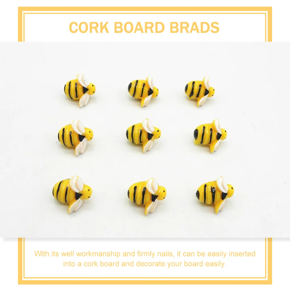

30pcs Cartoon Pushpins Decorative Thumbtacks Creative Paper Brads Small Pushpins For Cork Board Office Home School