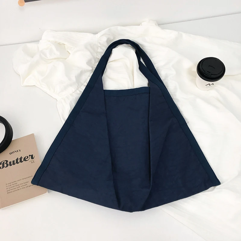 

Canvas bag for women, Hong Kong style retro shoulder bag, sports and fitness bag, student commuter bag, tote bag, large-capacity