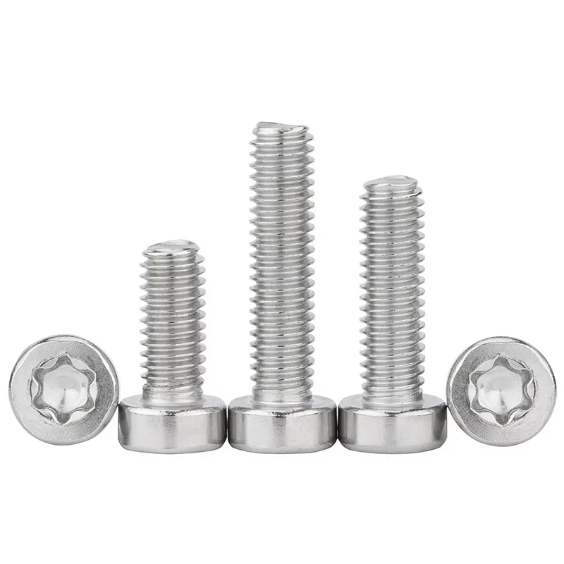 M2 M2.5 M3 M4 M5 M6 M8 304 Stainless Steel Torx Six-Lobe Thin Low Short Profile Head Cap Bolt Screw