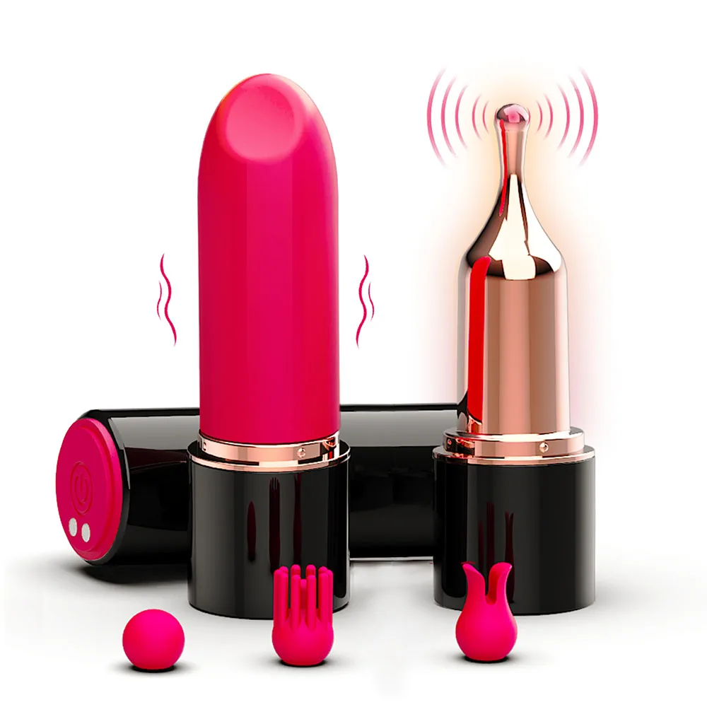 Bullet Mini Lipstick Vibrator for Women Nipple Clitoral Stimulation Fast Orgasm Female Sex Toys Adults Masturbation Sex Machine