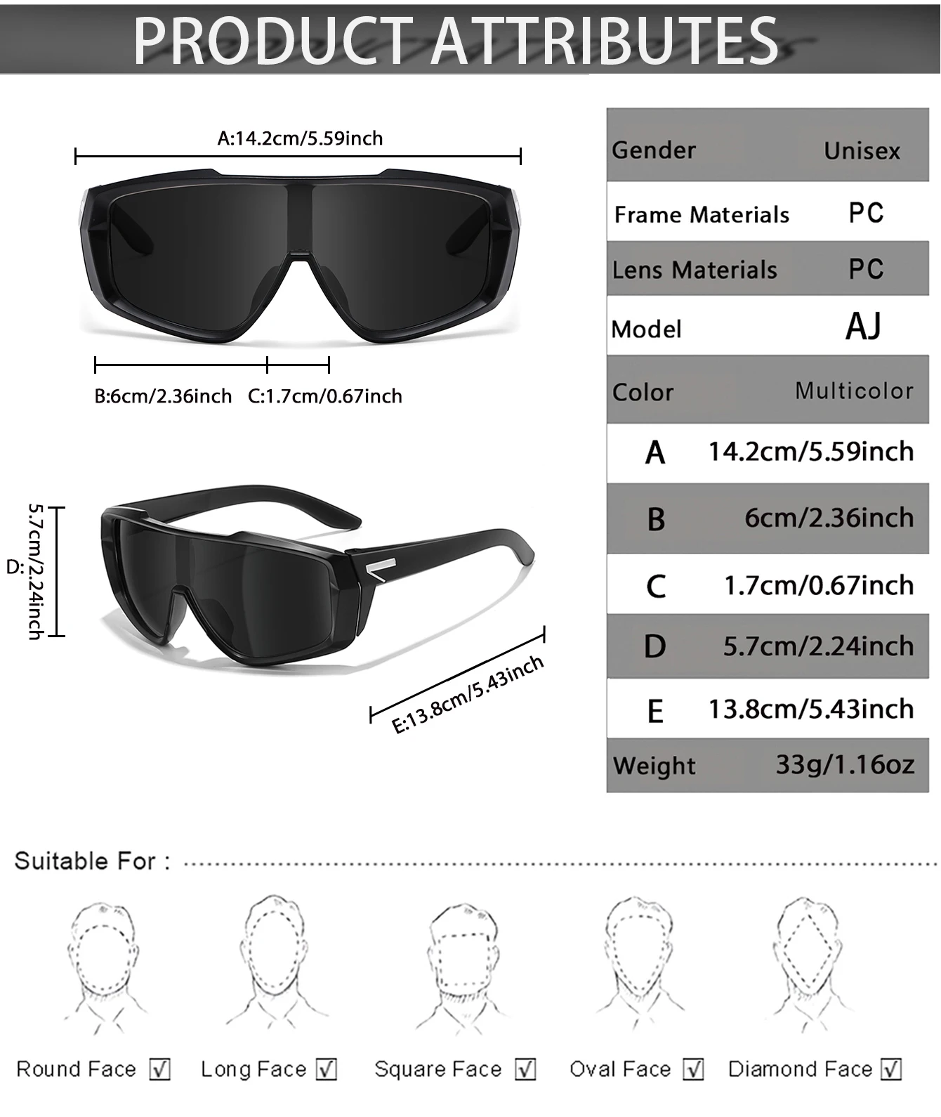 Bunte Jugend-Sonnenbrille, UV400, winddicht, MTB, Fahrrad, modisch, Outdoor-Sport, Radfahren, Schutzbrille für Männer und Frauen – Detail 2