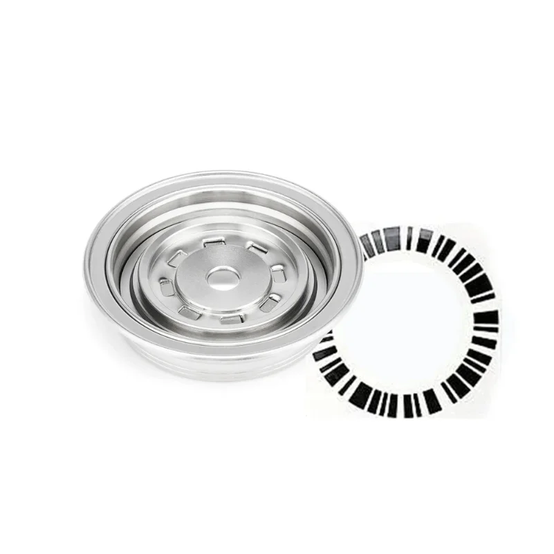 

iCafilas reusable coffee capsule converter Stainless steel adapter for Vertuoline Vertuo Next Pop Machine