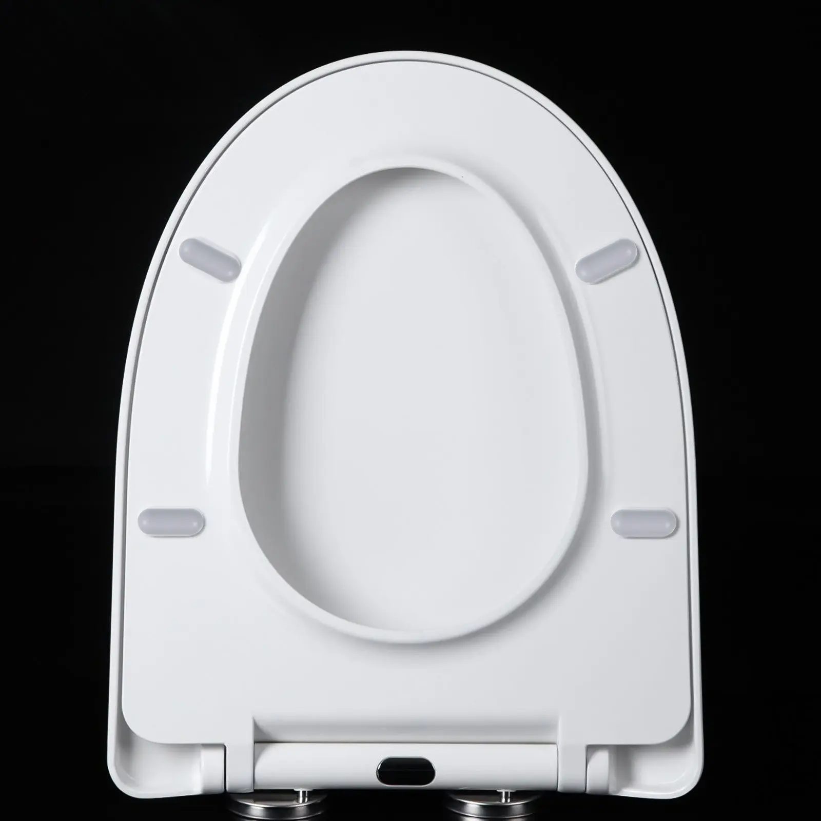 10Pcs Universal Toilet Seat Gasket Bumper Cushioning Pad Self-Adhesive Anti-Slip for Bidet Gap Fix Noise Reduction Durability