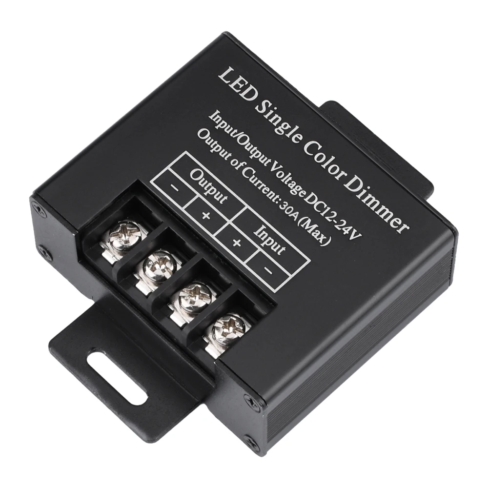 12V RF Wireless Remote Control Switch Controller LED Dimmer Mini In-line LED Light Controller