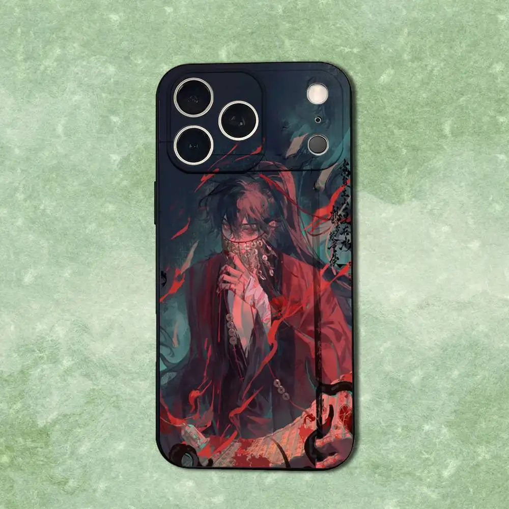 Funda de teléfono Bizarre Immortal-li-Huowang para iPhone 14,13,17,12,11,16,15,Plus,Pro Max,XS,X,XR,SE,Mini, funda negra de silicona suave