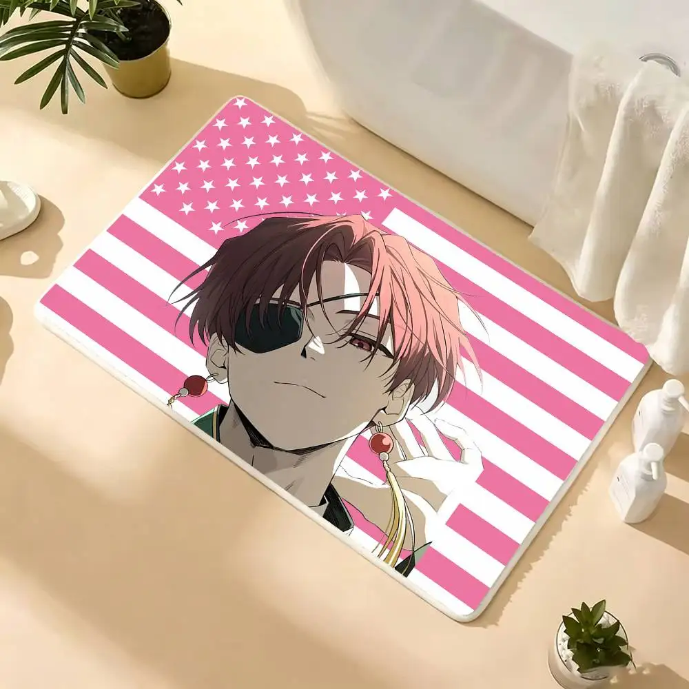 Anime Fighting W-WIND B-BREAKER Soft Thick Non-Slip Mat for Living Room Bedroom Kitchen Decor Rugs