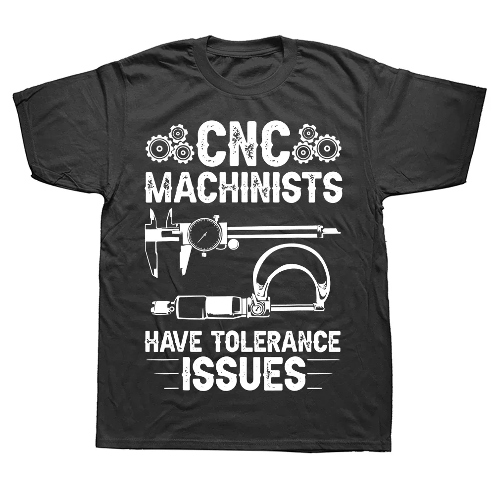 Novelty CNC Operator Dad Machine OperatorsT Shirts Streetwear Short Sleeve Birthday Gifts Summer T-shirt Mens Clothing