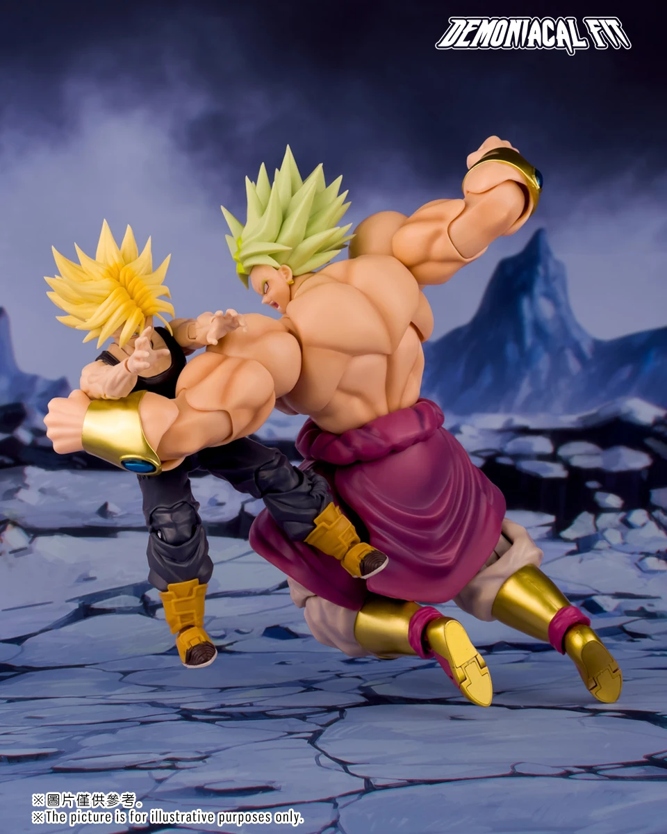 Nowy Demoniacal Fit Broly rysunek Dragon Ball Sddc ekskluzywny Broly legendarny Berserker figurka Dbz pcv statua kolekcja zabawek