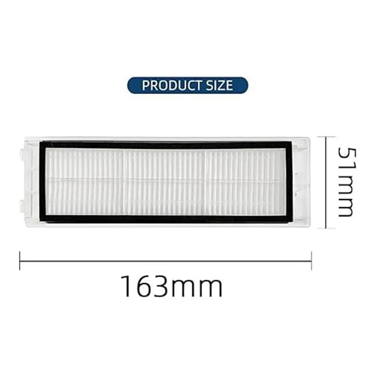 Filtro Hepa para Robot aspirador Xiaomi Mijia 1S S5 S50 Max, accesorios de cepillo lateral, Kit de piezas de repuesto