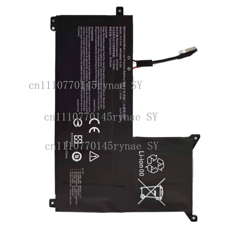 

100% New NP50BAT-4-54 Laptop Battery For Clevo NP70 Colorful JiangXin X17 AT22 X15 XS22 Hasee T8-DA7NP