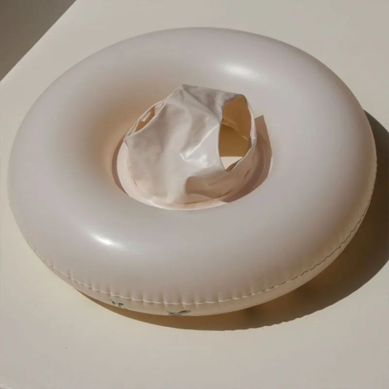 2025 Konijn Beer Zwemcirkel Milieubescherming PVC Zwemcirkel Eenvoudige en draagbare opblaasbare zwemcirkel