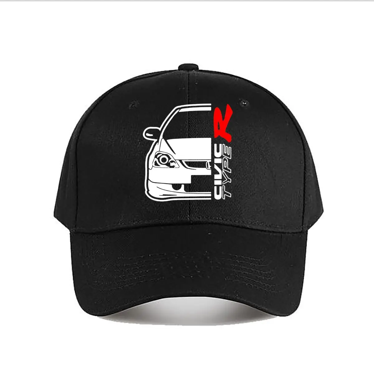 Red A Initial Abstract Letter Graphic Baseball Cap Fashion Men Sunhat Women's Outdoor Sports