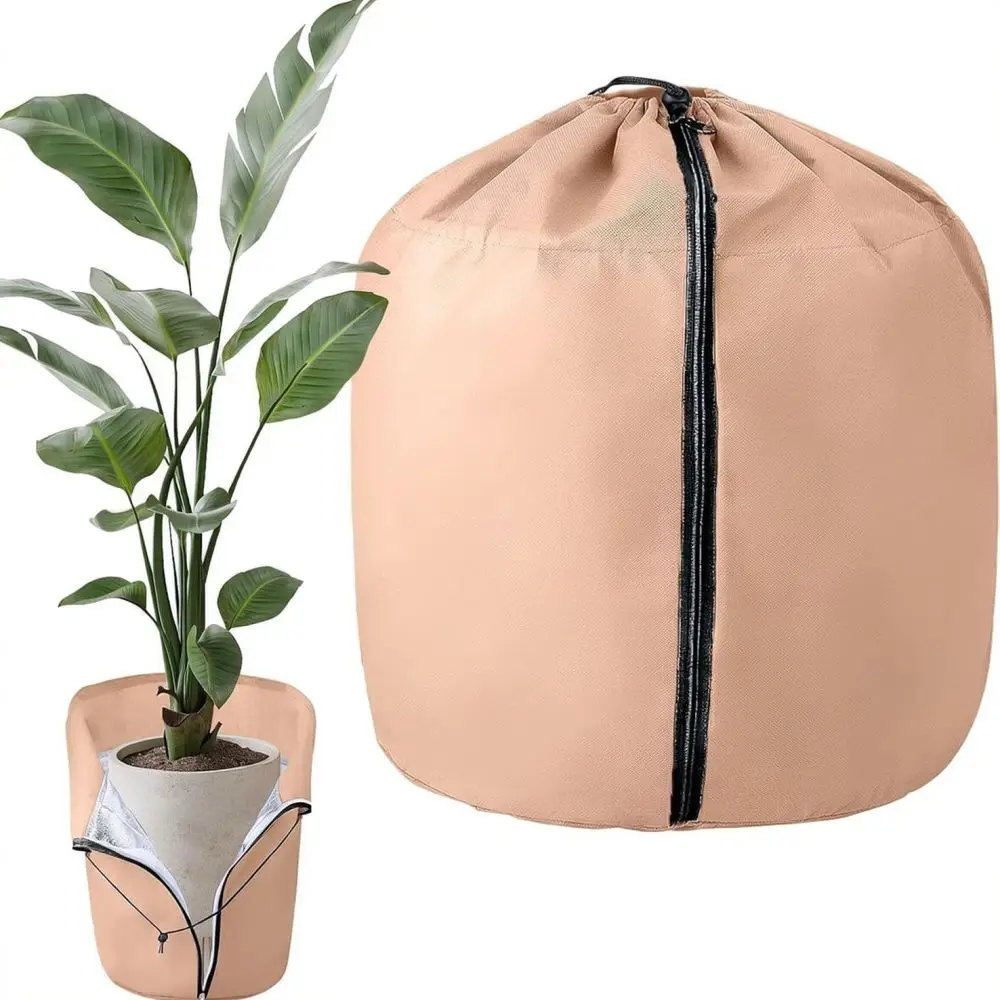 Outdoor Plant Frost Protection Cover Winter Garden Potted Shrub Thermal Blanket Warmth Wrap Cold Weather Guard Shield