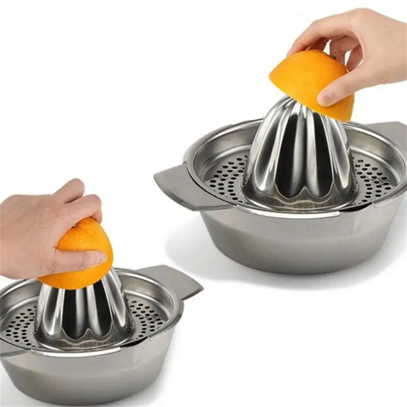 Stainless Steel Lemon Squeezer Manual Juicer Portable Small Orange Squeezer Reamers Fruit Vegetable Juicer Kitchen Tool