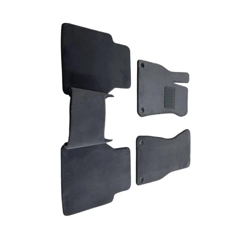 OEM Custom Wholesale 20mm Pure Wool Luxury Floor Mats Eco-Friendly Car Mats for A6L
