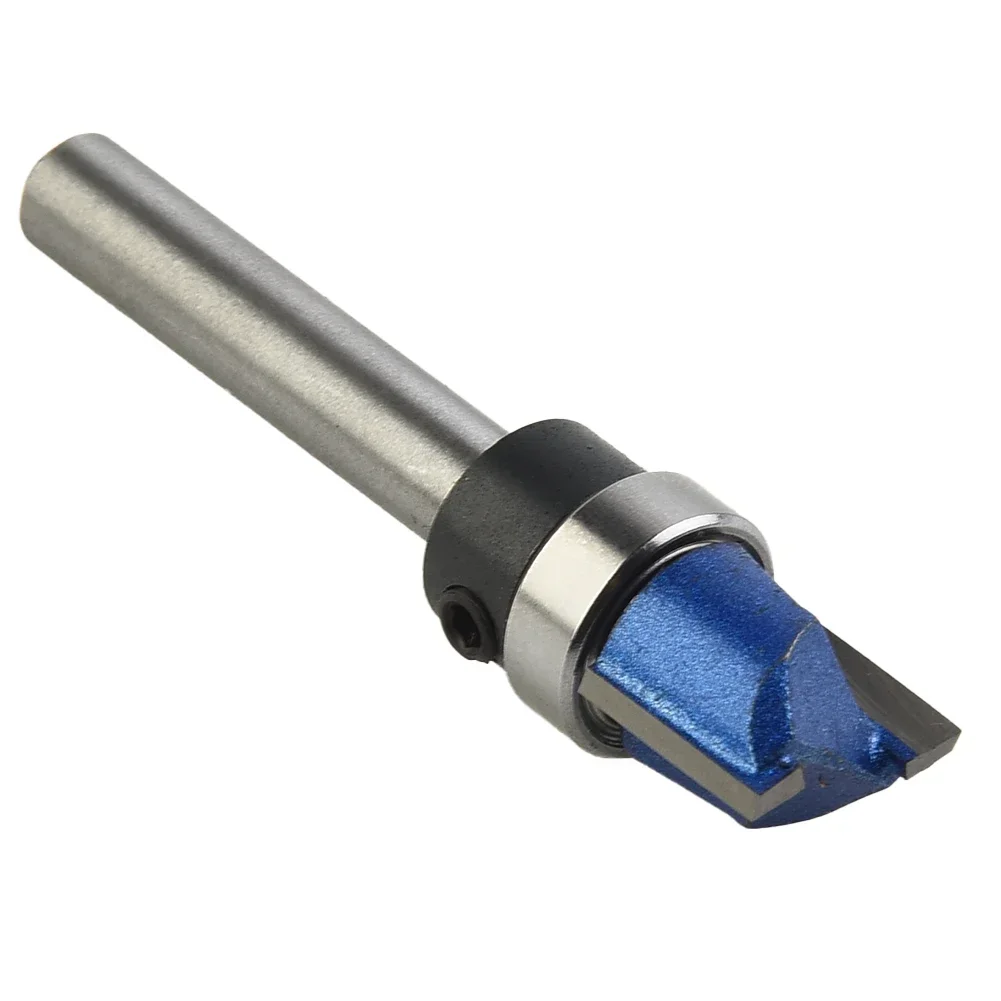 

Надежные инструменты Фреза для обрезки заподлицо Верхний подшипник Фреза для обрезки деревянной доски Фрезы с узором 1/4 дюйма Акриловый хвостовик