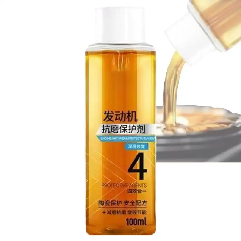 

Car Engine Oil Additive 100ml Engine Anti-Wear Agent Engine Protectant Transmission Fluid Additive for Noise Reduction