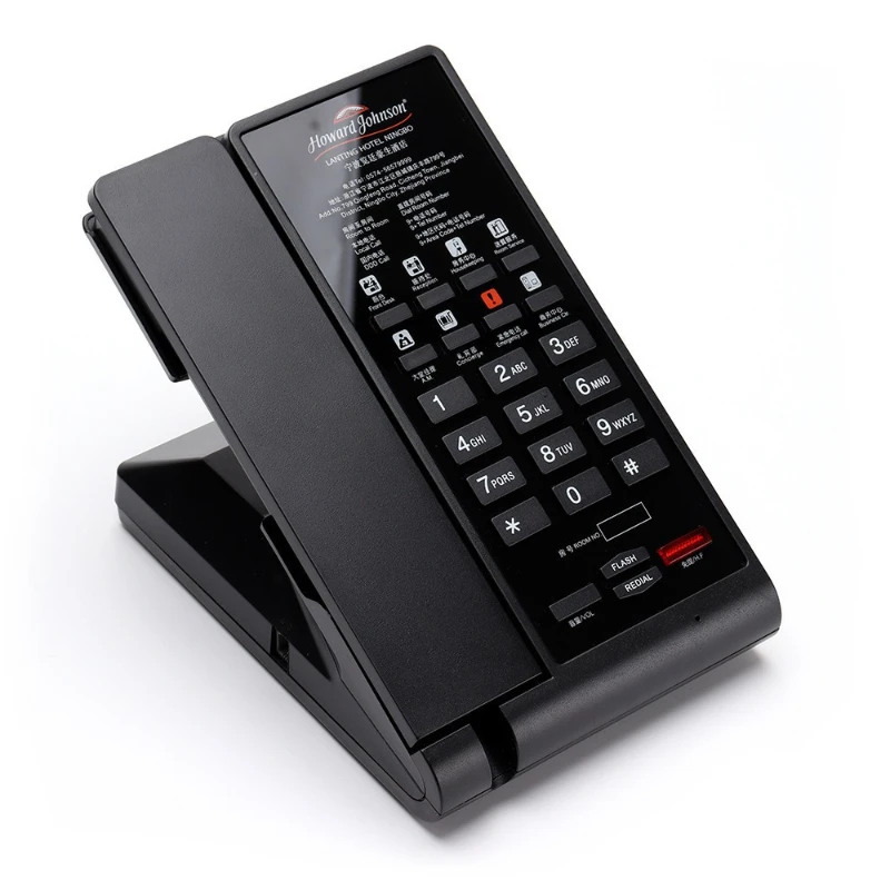 

Hotel Commercial Phone Landline Office Home Business Phone Battery Free No Caller ID Fixed Room Phone