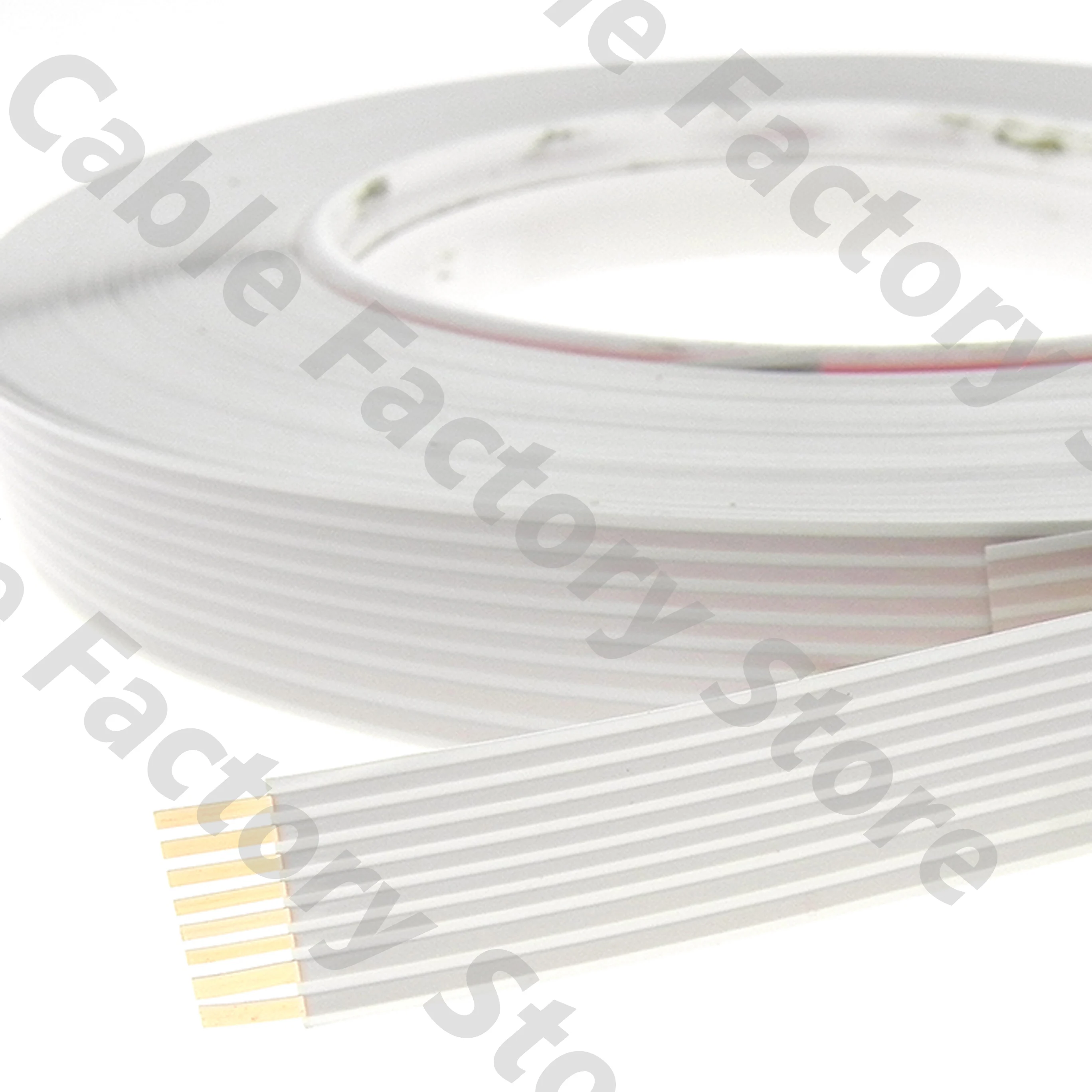 

(5M/Lot) 8PIN 1.72mm 2.15mm 2.55mm PITCH 17MM WITH FFC FLAT CABLE